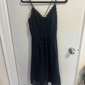 COPY - Whistles Blue Midi Dress with Timeless Elegance